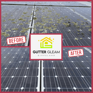 Solar Panel cleaning in Hernes Oak